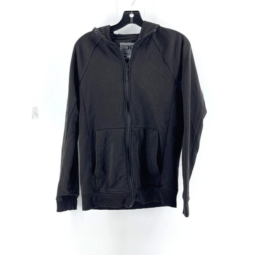 Jordan Craig Legacy Edition Women's Full Zip Black Hoodie Sweatshirt Size S